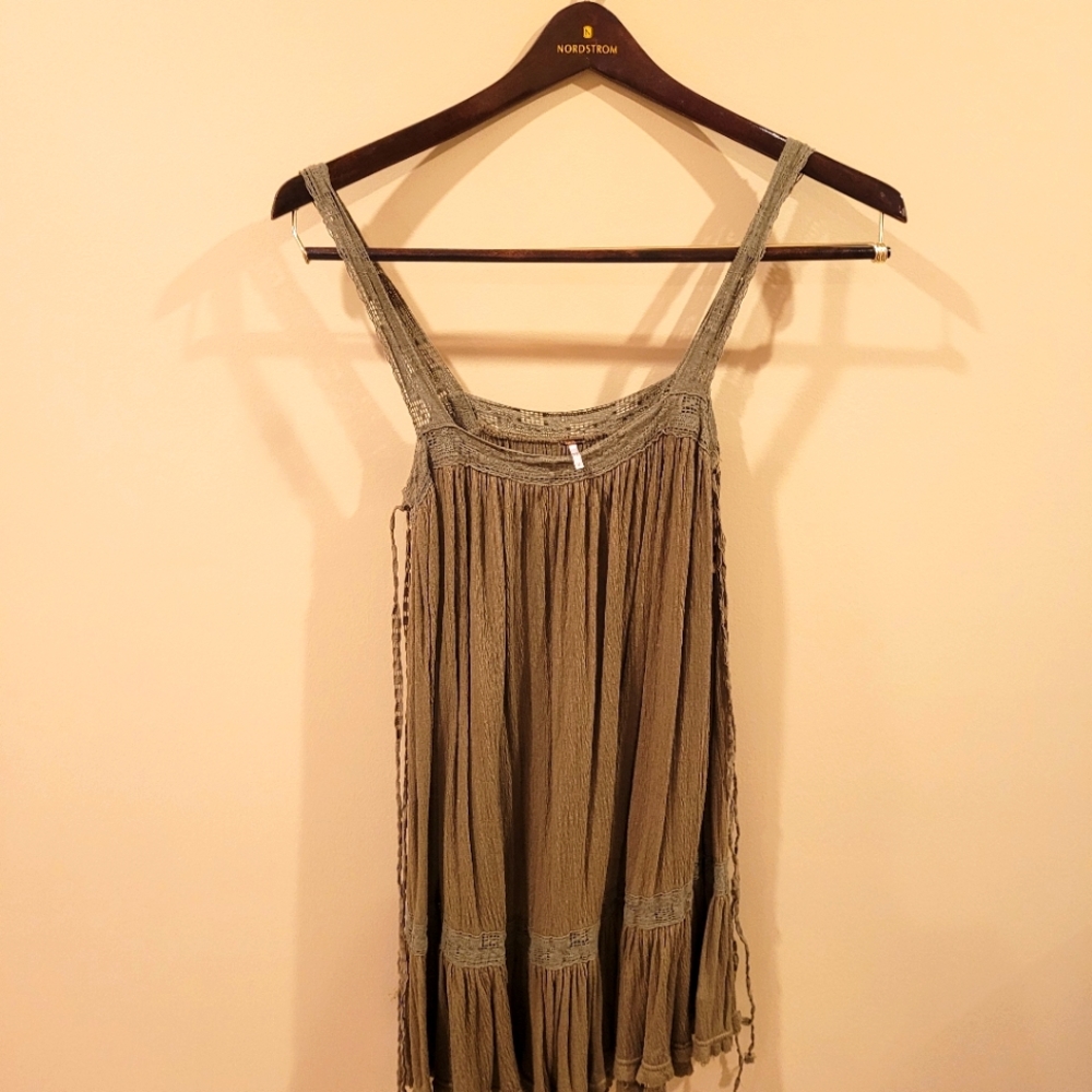 free people ~ olive cami tunic dress